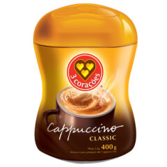 Cappuccino em Pó 3 Corações Classic 400g