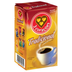 Café em Pó 3 Corações Vácuo Tradicional 500g