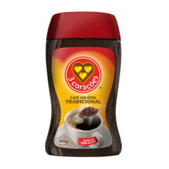 Café Solúvel 3 Corações Tradicional 100g