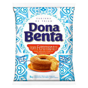 Farinha de Trigo Dona Benta com Fermento 1kg