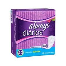 Absorvente Always Protetor Diário 40Un