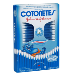 Hastes Flexíveis Johnson & Johnson 75Un