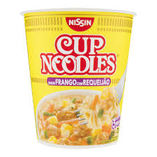 Macarrão Instantâneo Nissin Lámen Cup Noodles Frango com Requijão 68g