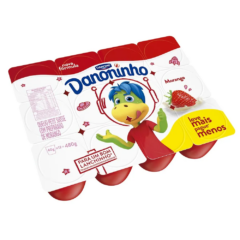 Petit Suisse Danone Morango 480g