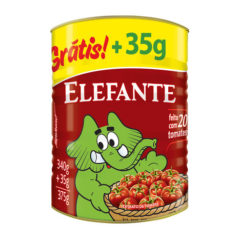 Extrato de Tomate Elefante Lata 340g + Grátis 35g