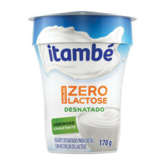 Iogurte Itambé Nolac Desnatado Zero Lactose 170g