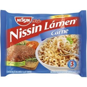 Macarrão Instantâneo Nissin Lámen Carne 80g