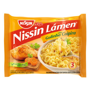 Macarrão Instantâneo Nissin Lámen Galinha Caipira 80g