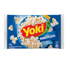 Pipoca de Microondas Manteiga Yoki 100g