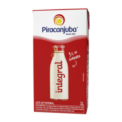 Leite UHT Piracanjuba Integral 1l