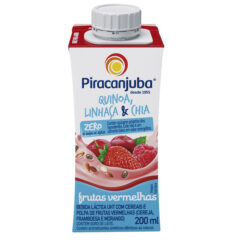 Bebida Láctea Piracanjuba Frutas Vermelhas e Cereais 200ml