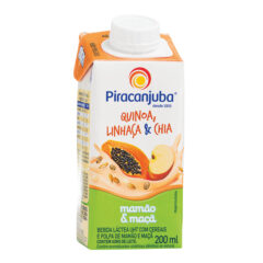 Bebida Láctea Piracanjuba Mamão Maçã e Cereais 200ml