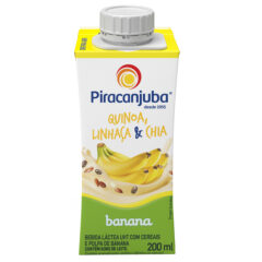 Bebida Láctea Piracanjuba Banana e Cereais 200ml