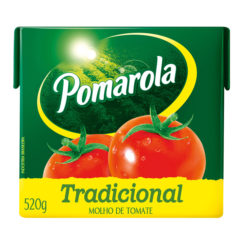 Molho de Tomate Pomarola Tradicional 520g