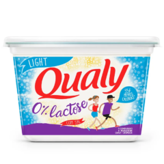Margarina Cremosa Qualy Light Zero Lactose com Sal 500g