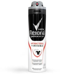 Desodorante Aerosol Rexona Men Antibacterial Invisible 150ml