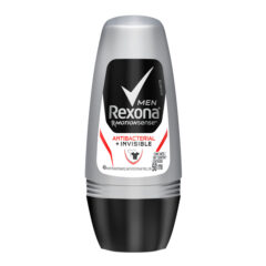 Desodorante Roll-on Rexona Men Antibacterial Invisible 50ml