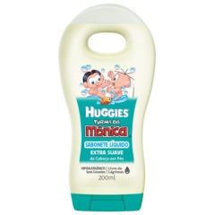 Sabonete Líquido Huggies Turma da Mônica 200ml