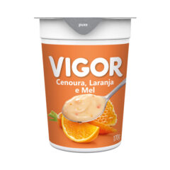 Iogurte Vigor Integral Cenoura Laranja e Mel 170g