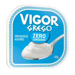 Iogurte Vigor Grego Zero Gorduras Tradicional 100g