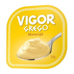 Iogurte Vigor Grego Maracujá 100g