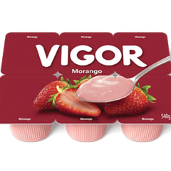 Iogurte Vigor Morango 540g