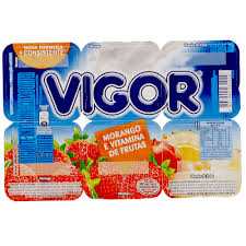 Iogurte Vigor Morango e Vitamina de Frutas 540g
