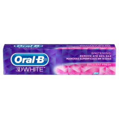 Creme Dental Oral B 3D White Brilliant Fresh 70g