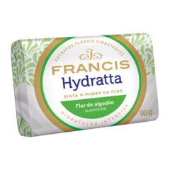 Sabonete Barra Francis Hydratta Flor de Algodão Suavizante 90g