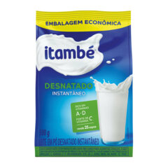 Leite em Pó Itambé Desnatado Instantâneo Sachê 500g