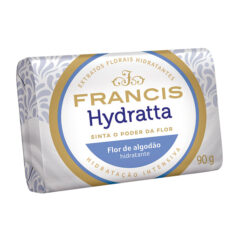 Sabonete Barra Francis Hydratta Flor de Algodão Hidratante 90g