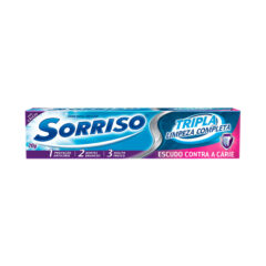 Creme Dental Sorriso Tripla Limpeza Completa 70g