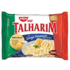 Macarrão Nissin Talharim Queijo Parmesão e Creme de Leite 90g