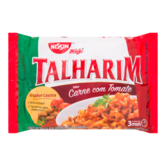 Macarrão Nissin Talharim Carne com Tomate 90g