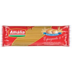 Macarrão Santa Amália com Ovos Espaguete nº8 500g
