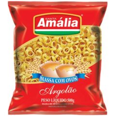 Macarrão Santa Amália com Ovos Argolão 500g