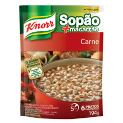 Sopa Knorr Carne +Macarrão 194g