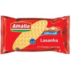 Massa para Lasanha Santa Amália com Ovos 500g