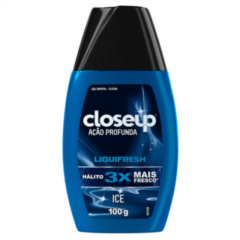 Creme Dental Close Up Liquid Fresh Ice 100g