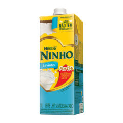 Leite UHT Ninho Semidesnatado 1l