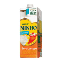 Leite UHT Ninho Semidesnatado Zero Lactose 1l