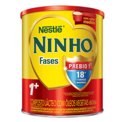 Leite em Pó Ninho Integral Fases 1+ Lata 800g